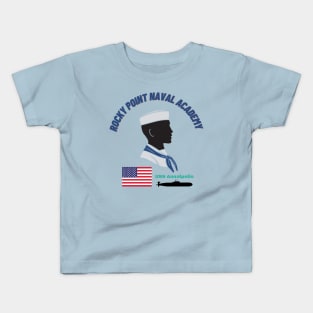 Rocky point naval academy Kids T-Shirt